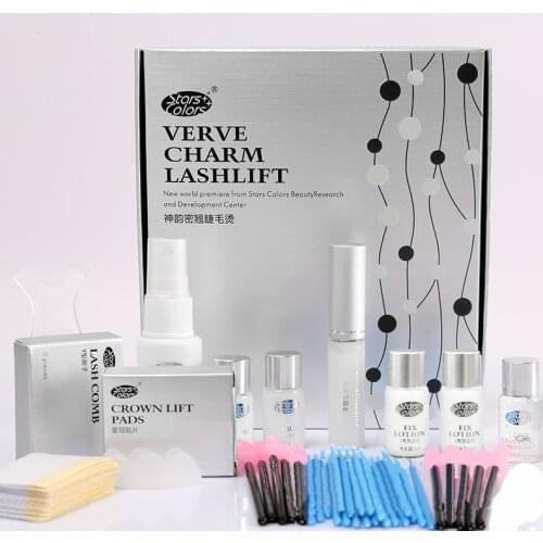 Fast Perm Lash Lift Kit Eyelash Perming Kit Upgrated Version Lash Lift Set Verve Charm Lash Lift Dropship