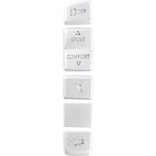 Car Driving Mode Button Cover Decoration Sticker for BMW X5 X6 2014-2018