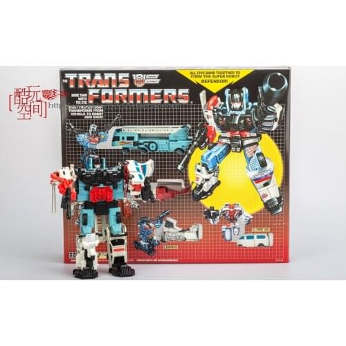 New Deformation G1 Guardian God Combination KO Version PVC Children Model Set Toy