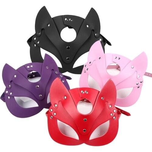 New Adult Sex Toys For Men and Women Masquerade Cosplay Flirting Flirting Fox Blindfold