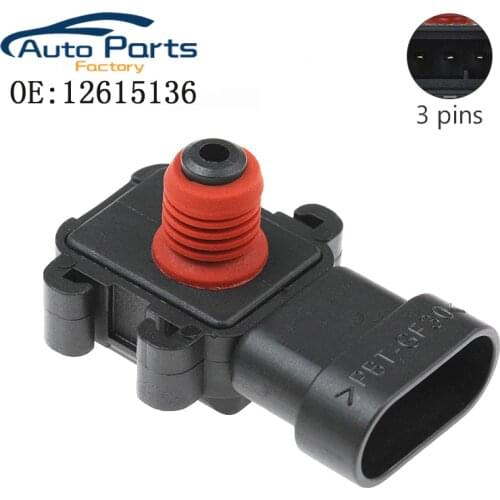 New 3 Bar Air Intake Pressure MAP Sensor For Chevrolet Silverado Suburban Cadillac/GMC LS1 LS3 LS6 LS7 LS9 LQ4 LY6 L31 12615136