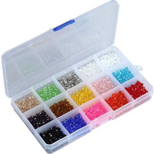 15 Grid Jewelry Ring Display Organiser Box Tray Holder Earrings Storage Case Needle Pill Ring Stud Earrings Jewelry Storage Box