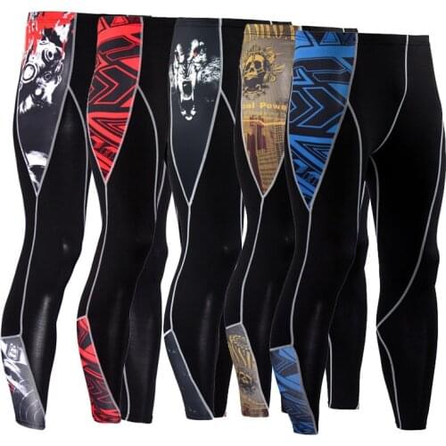 Thermal Long Johns Compression Underwear Fitness Tactical MMA Tights Track Suit Men Sportswear Joggers Base Leggings Plus Size