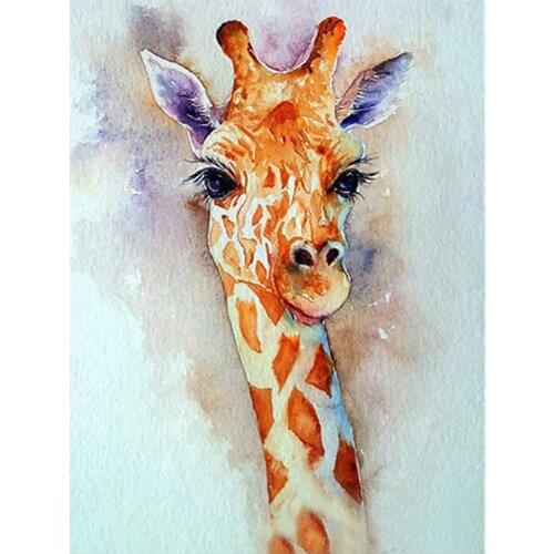 Giraffe Diamond Painting Animal Round Full Drill Nouveaute DIY Mosaic Embroidery 5D Cross Stitch Home Decor Gifts