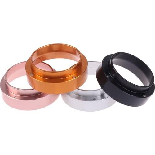 1pcs 51mm Stainless Steel Intelligent Dosing Ring Brewing Bowl Coffee Powder For Funnel Portafilter