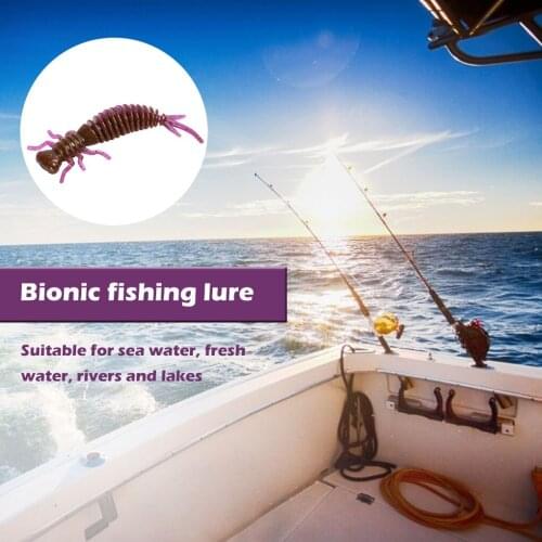 10pcs Simulation Insect Baits Portable Fishing Lures Reusable Soft Fishing Baits Artificial Lures Outdoor Fishing Accessories