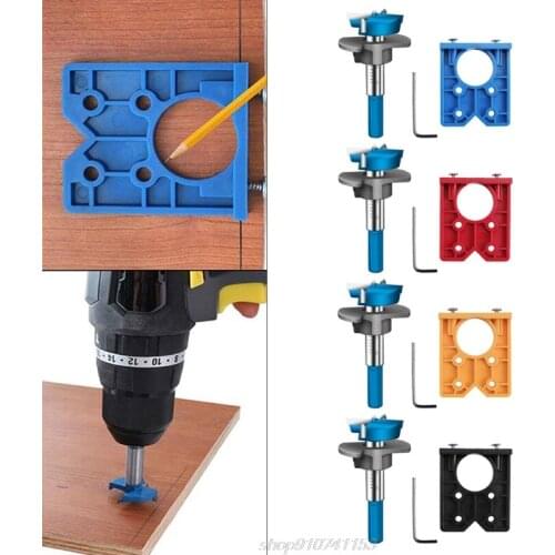 35mm Hinge Drilling Jig Hole Guide Woodworking DIY Tools for Kitchen Cabinet Doors Hinge Gift for Carpenter MY24 21 Dropshipping