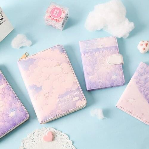 Star Dream Notebook A6 Leather Magnetic Diary Weekly Planner Agenda Organizer Note Book Ofice School Supplies Gift Stationery