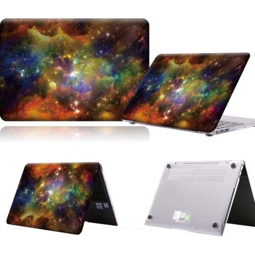 Colorful Starry Sky PVC Laptop Case For Huawei MateBook 13/13 AMD Ryzen/14/D14/D15/X 2020/X Pro/Pro 16.1/Honor MagicBook 14/15
