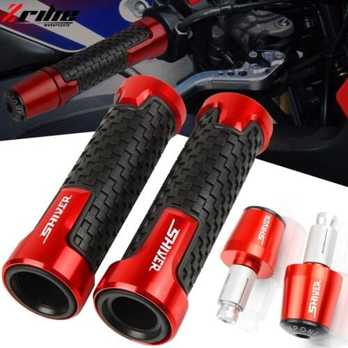For Aprilia Shiver 750 900 2007-2010 2011 2012 2013 2014 2015 2016 Motorcycle 7/8" 22MM Handlebar Grips Handle Bar Cap Ends Plug
