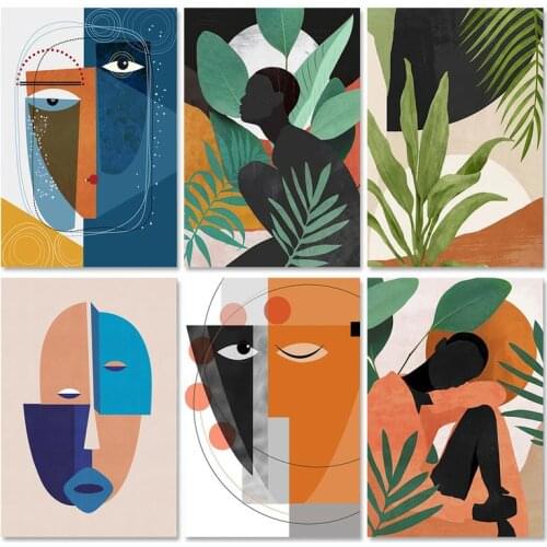 GATYZTORY Painting By Numbers Abstract DIY Unframe Acrylic Paint Handpainted Gift Coloring By Numbers Minimalist Wall Pictures F