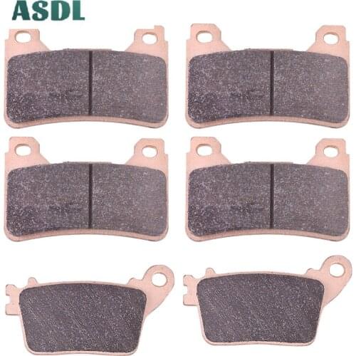 Front & Rear Brake Pads Kit For HONDA CBR600 CBR600RR CBR Hannspree 600 CBR600RA CBR1000 CBR1000RR CBR1000RA CBR Fireblade 1000