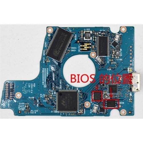 Hard drive PCB controller G3448A for Toshiba 2.5 inch USB 3.0 hdd data recovery hard drive repair MQ01UBD100 MQ01UBD050