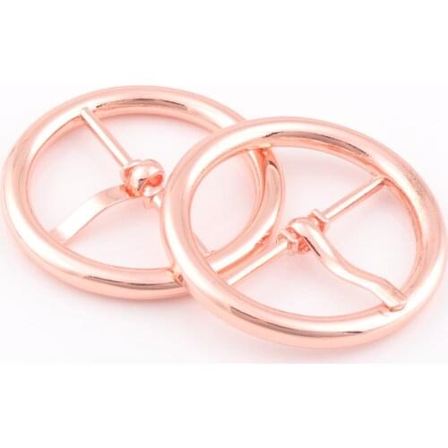 Round Belt Buckle Pin Buckle Adjuster Bar Buckle,Slide Belt Buckle Metal Pin Buckles for Bag/purse Supplies