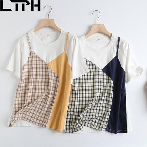 Женские хлопковые футболки LTPH China At AliExpress