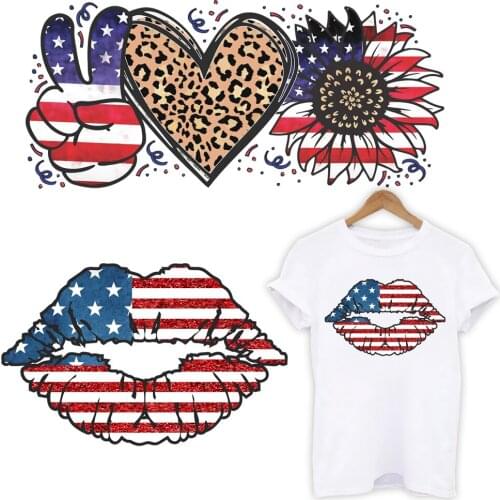 DIY Cartoon Heat Transfer Sticker For Vogue Girl Clothing Patch 1 Piece. T322