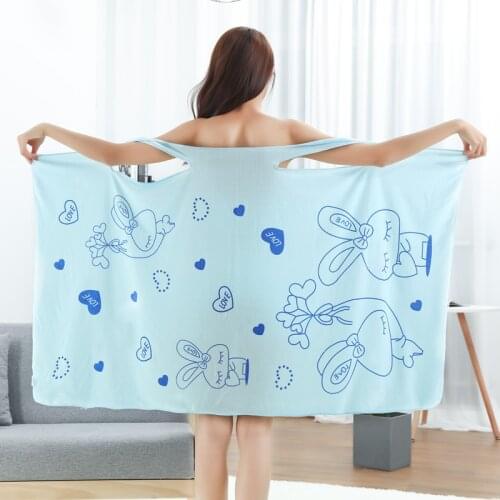80*135cm Soft Bath Towel Fashion Women Sexy Wearable Quick Dry Magic Bathing Beach Spa Bathrobes Wash Clothing Beach Dresses
