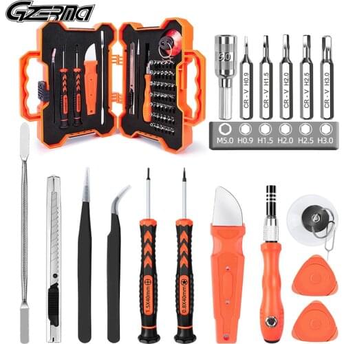 Cell Phone Repair Tools Kit 55 in 1 Precision Screwdriver Set For iPhone For Xiaomi Mi 9 9t Pro A3 Repair Disassembly Tools Kit