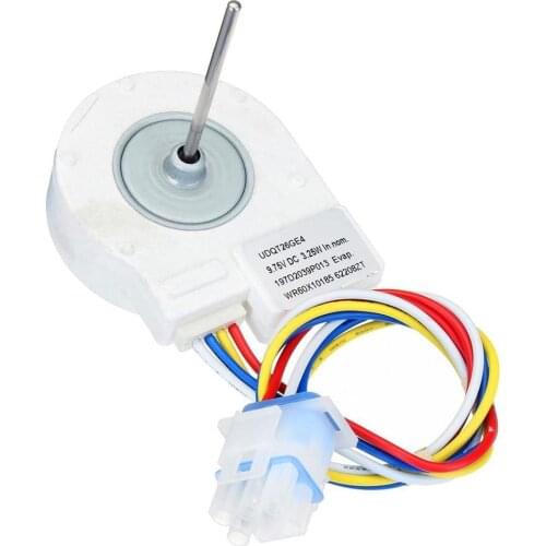 No Frost Refrigerator Cooling Fan Motor For Hotpoint and Ariston WR60X10185 General Electric UDQT26GE4 9.75V DC 3.25W