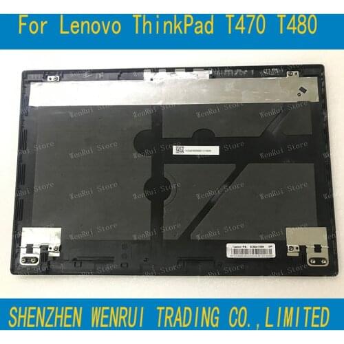 Original AP12D000100 01AX954 For ThinkPad T470 T480 Laptop Top Case LCD Cover Back Cover Rear Lid Plastic Housing Black