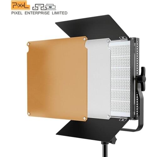 Pixel K80 LED Video Light Photography Lighting Built-in 2.4GHz Wireless Transmission Panel with Light Stand for Studio