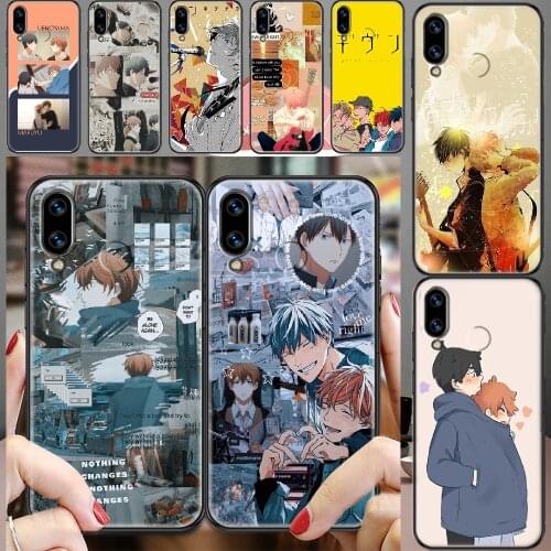 Given Sato Mafuyu Ritsuka Phone case For Huawei Honor 6 7 8 9 10 10i 20 A C X Lite Pro Play black trend coque painting back soft