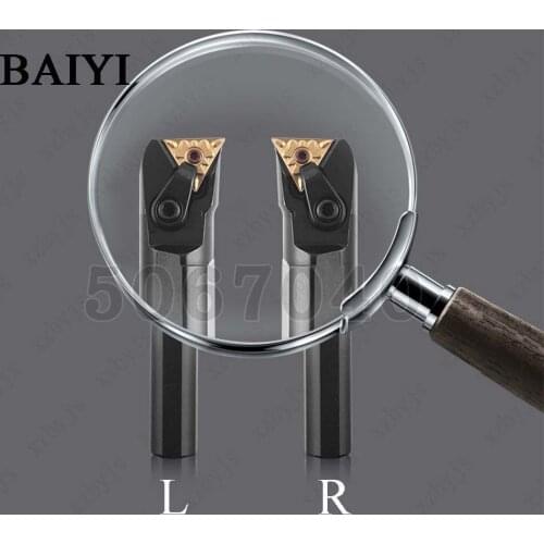 S16Q-MTUNR16 S16Q-MTUNL16 16mm Triangle Insert Turning Machine Tool holder Clamping Internal Boring Tools CNC Lathe Cutter Bar