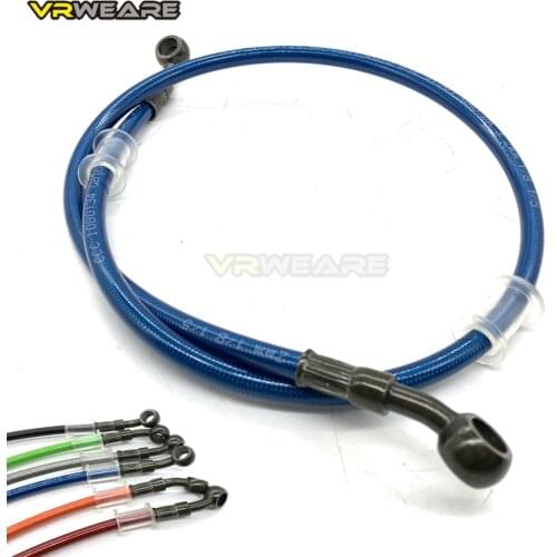 40CM-150CM Motorcycle Dirt Bike Brake Oil Hose Brake Line Universal Motorbike Stainless Steel Braided Pipeline Latiguillo Freno