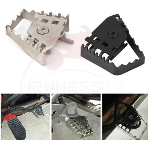 Motorcycle Brake Lever Extension Rear Brake Peg Pad Enlarge Extender For BMW F800GS F700GS F650GS F 800 700 650 GS