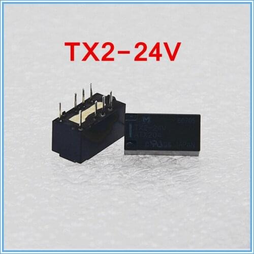 20pcs/lot ) Original New TX2-24V Relay,Signal Relay
