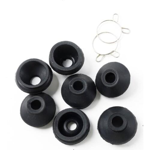 4 Pcs Turn to rod Arm Ball Head Dust Protection Rubber Cover for Chinese ATV Quad Go kart