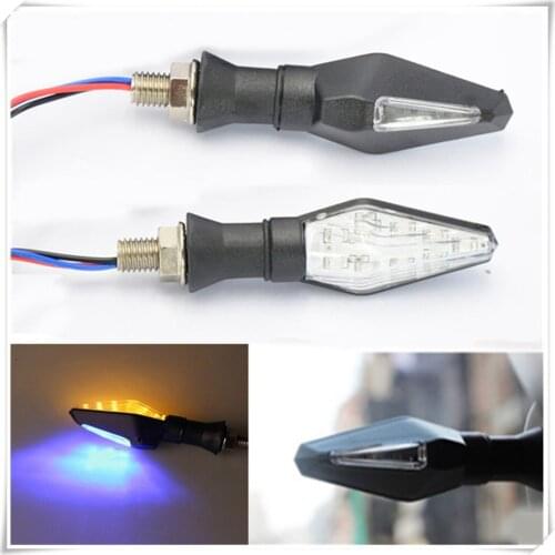 Motorcycle Accessories led Turn Signal Light Indicator Amber Lamp Flasher for Kawasaki NINJA 250 SUZUKI RM85 RM125 250