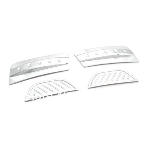 Car Styling Chrome Front Fog Light Trim For Range Rover Evoque