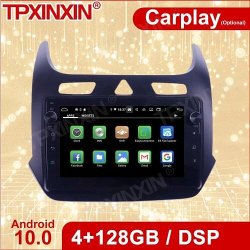 Wireless Carplay 2 Din Car Android Stereo Receiver For Chevrolet Cobalt 2011 2012 2013 2014 2015 2016 2017 2018 Radio Head Unit