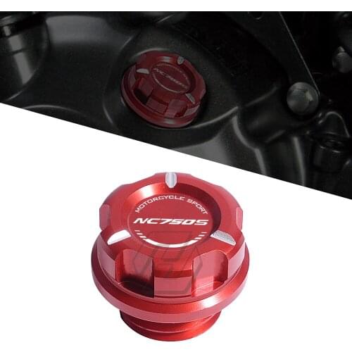 For Honda NC750S 2014-2021 Motorcycle Engine Oil Cap Bolt Screw Filler Cover