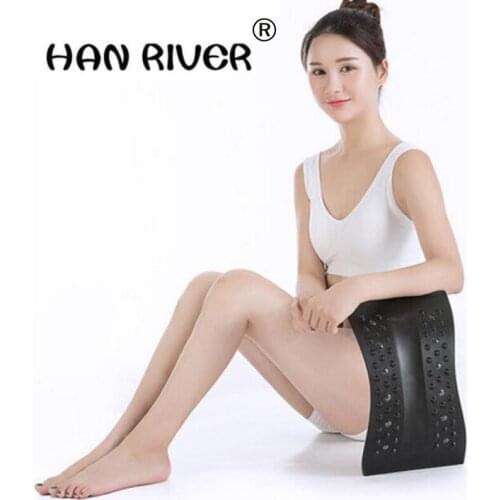 HANRIVER Electric heat protective waist disc protrude Lumbar Support Waist Neck Relax Waist pain massager Lumbar spine orthotics