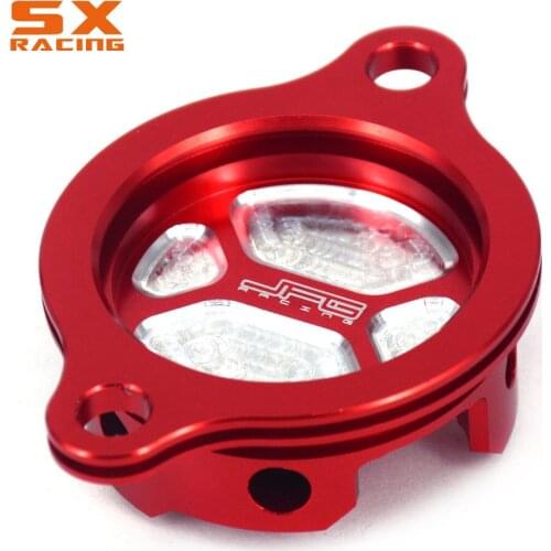 Motorcycle CNC Red Oil Filter Cleaner Cap Cover For HONDA CRF250R CRF 250R 2010 2011 2012 2013 2014 2015 2016 Dirt Bike