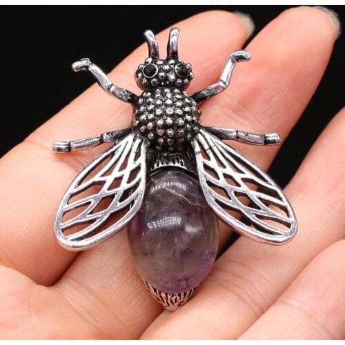 Cute Cartoon Bee Brooches Metal Pins Girls Clothes Lapel Pins Insect Series Jewelry Badge Gift