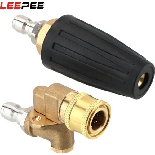 LEPEE For Quick Connector Car Cleaning Car Pressure Washer Accessory Turbo Nozzles Sprayer Rotary Pivoting Coupler Jet Sprayer