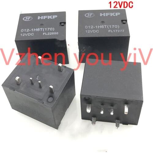 Original Relay HFHFKP 012-1H6T 1H6T(170) 12VDC 12VDC 6-pin DC12 12V
