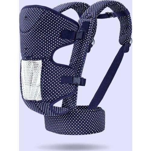Baby Carrier For 3-36M Front Face Baby Travel Sling Infant Carrier Outdoor Baby Wrap Dot Printed Child Suspenders