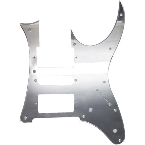 Pleroo Custom Guitar Parts - Mirror pickguard For Ibanez RG 350 EX MIJ Guitar Pickguard HSH Humbucker Pickup Scratch Plate