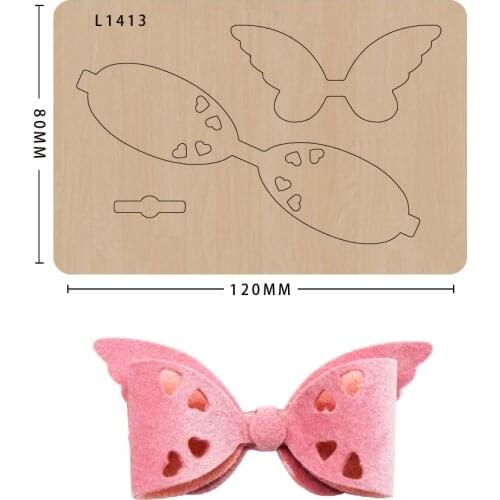 Cutting dies new die cut knife mold molds bow-shaped cutting molds new die-cutting wooden molds,suitable for big shot machines