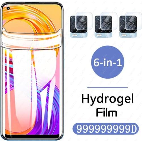 Transparent Safety Hydrogel Film For Oppo Realme 8 Pro Screen Protector OPO on Realme8 Pro 8Pro Front Soft Camera Glass Film