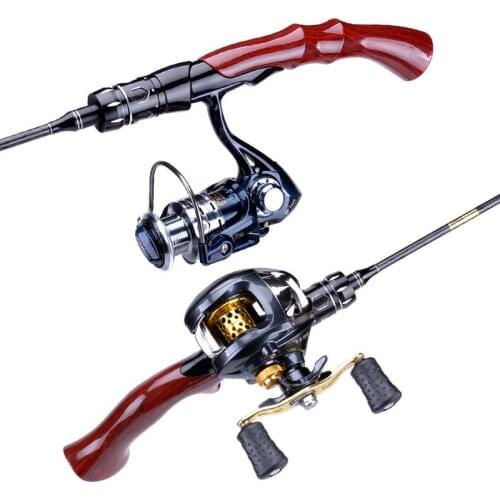 Carbon Fiber Horse Mouth Fishing Rod Luya Fishing Rod Set Miniature L/UL Soft Tuning Solid Double Rod Head1.38-1.68m Fishing Rod