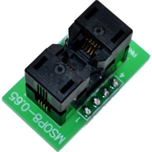 Suq MSOP8 to DIP8 MCU Test IC socket Programmer adapter Socket