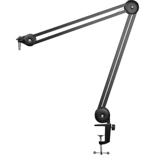 Heavy Duty Microphone Stand Adjustable Suspension Boom Arm with Built-in Spring for Voice Recording