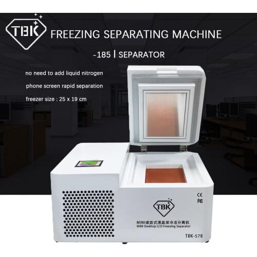 TBK-578 new release mini desktop LCD screen freezing separating machine frozen separator for iphone samsung broken screen repair