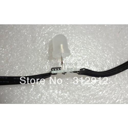 100pcs DC12V WS 2811 pixel node,non-waterproof,DC12V input;SIZE:13mm*13mm;with all black wire