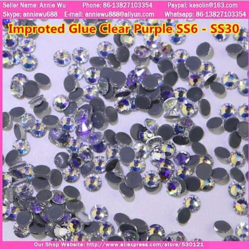 1440pcs Hot Fix Crystal 29 Color Flatback Rhinestone Hotfix ss16 Strass Hot Fix Imported Glue Back Glass Rhinestones for Shoes